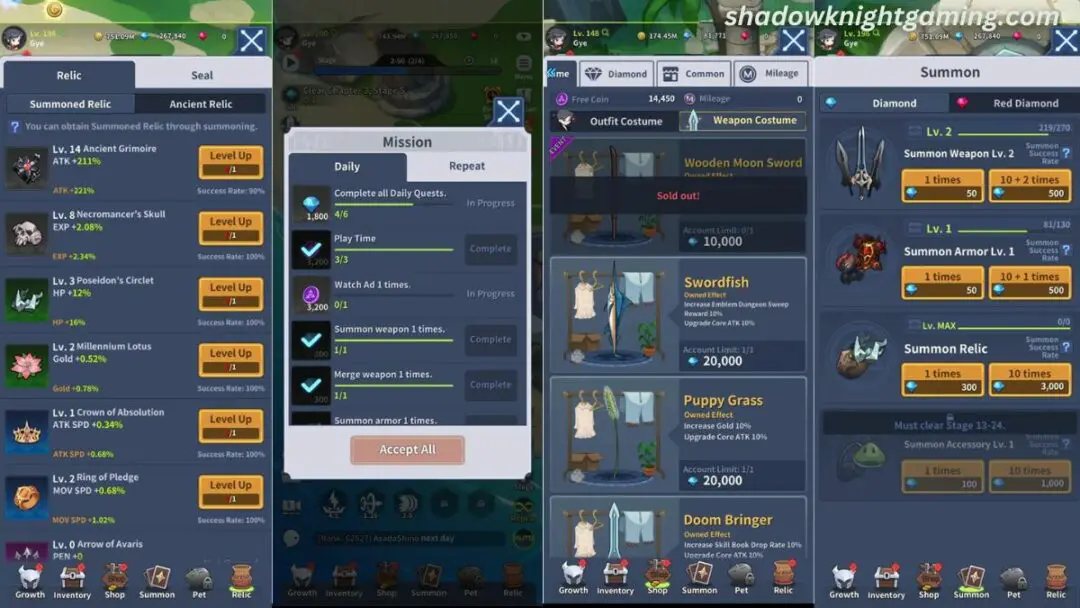 Blade idle 2