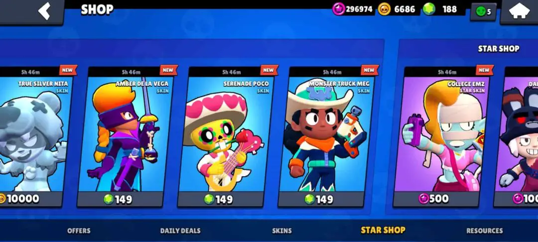 Brawl Stars Cosmetic changes