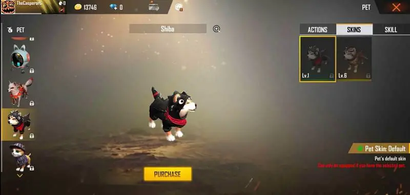 Free Fire Shiba