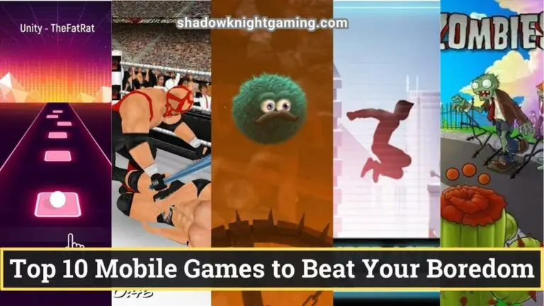 Top 10 Mobile Games to Beat Your Boredom Featured Image